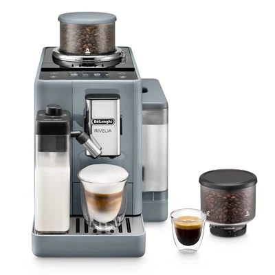 Ekspres ciśnieniowy DeLonghi EXAM 440.55.G - 19 bar, 1,4 l zbiornik, wyświetlacz TFT 3,5
