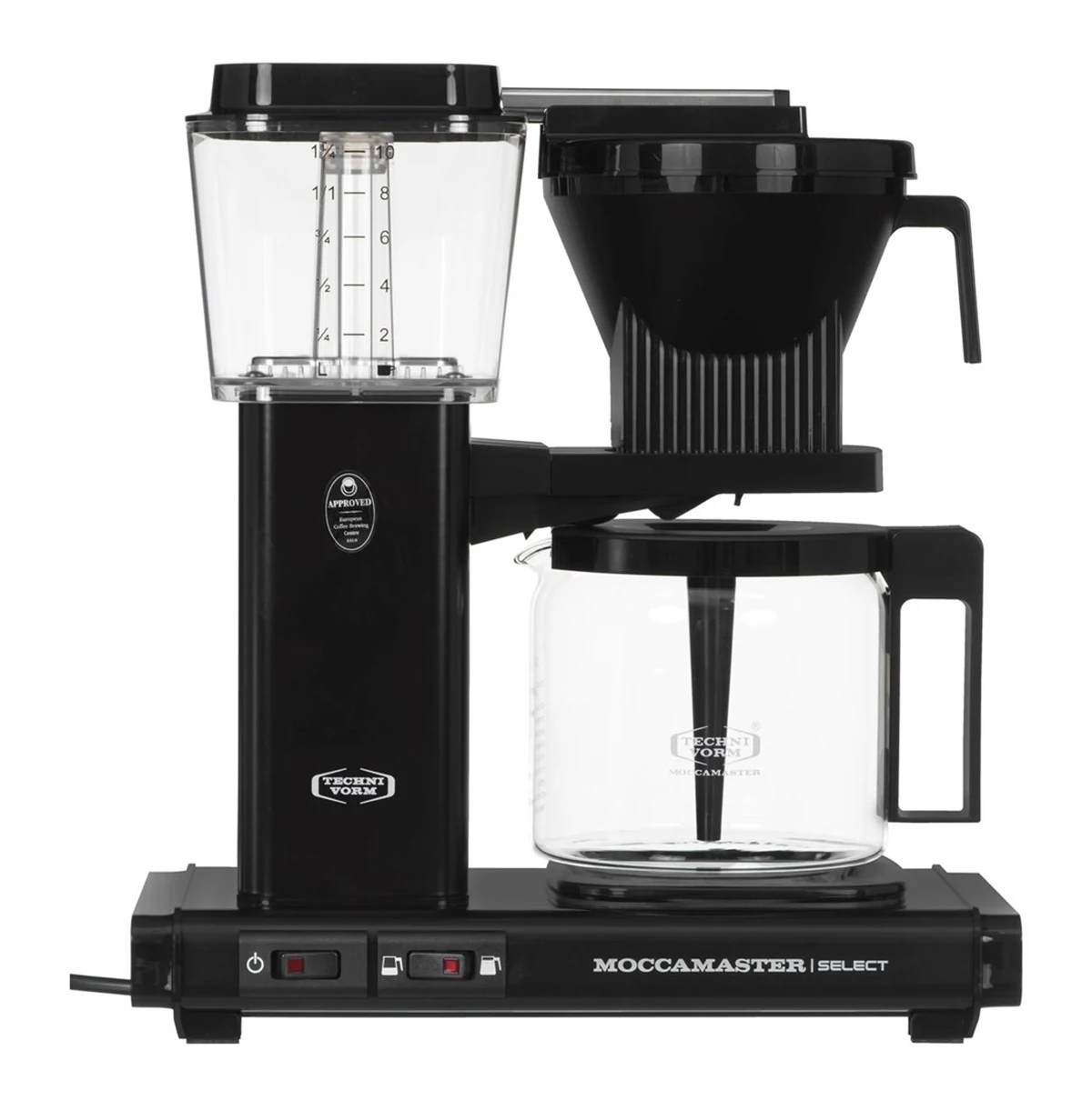 Ekspres przelewowy Moccamaster KBG 741 Select, czarny, 1,25 l, 1520 W