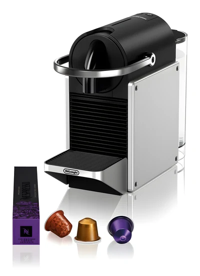 Ekspres kapsułkowy DeLonghi EN127.S Nespresso Pixie, 19 bar, 1 l