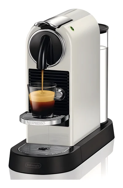 Ekspres kapsułkowy DeLonghi Citiz Nespresso EN167.W (1260W, biały)