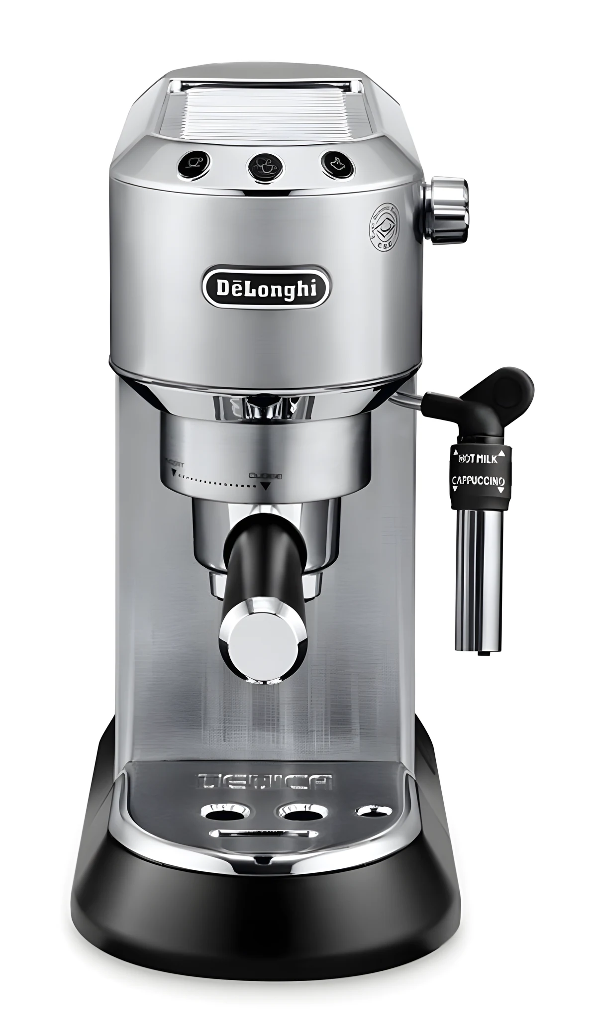 Ekspres kolbowy DeLonghi Dedica Style EC 685.M (1350W, srebrny)