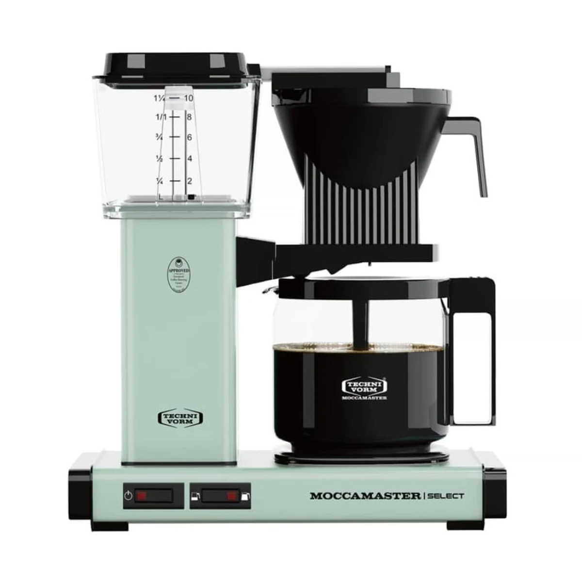 Ekspres przelewowy Moccamaster KBG741, pastelowa zieleń (OUTLET)