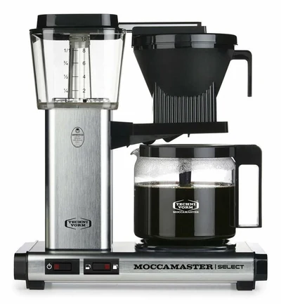 Ekspres przelewowy Moccamaster KBG 741 Select - Stal nierdzewna, Czarny