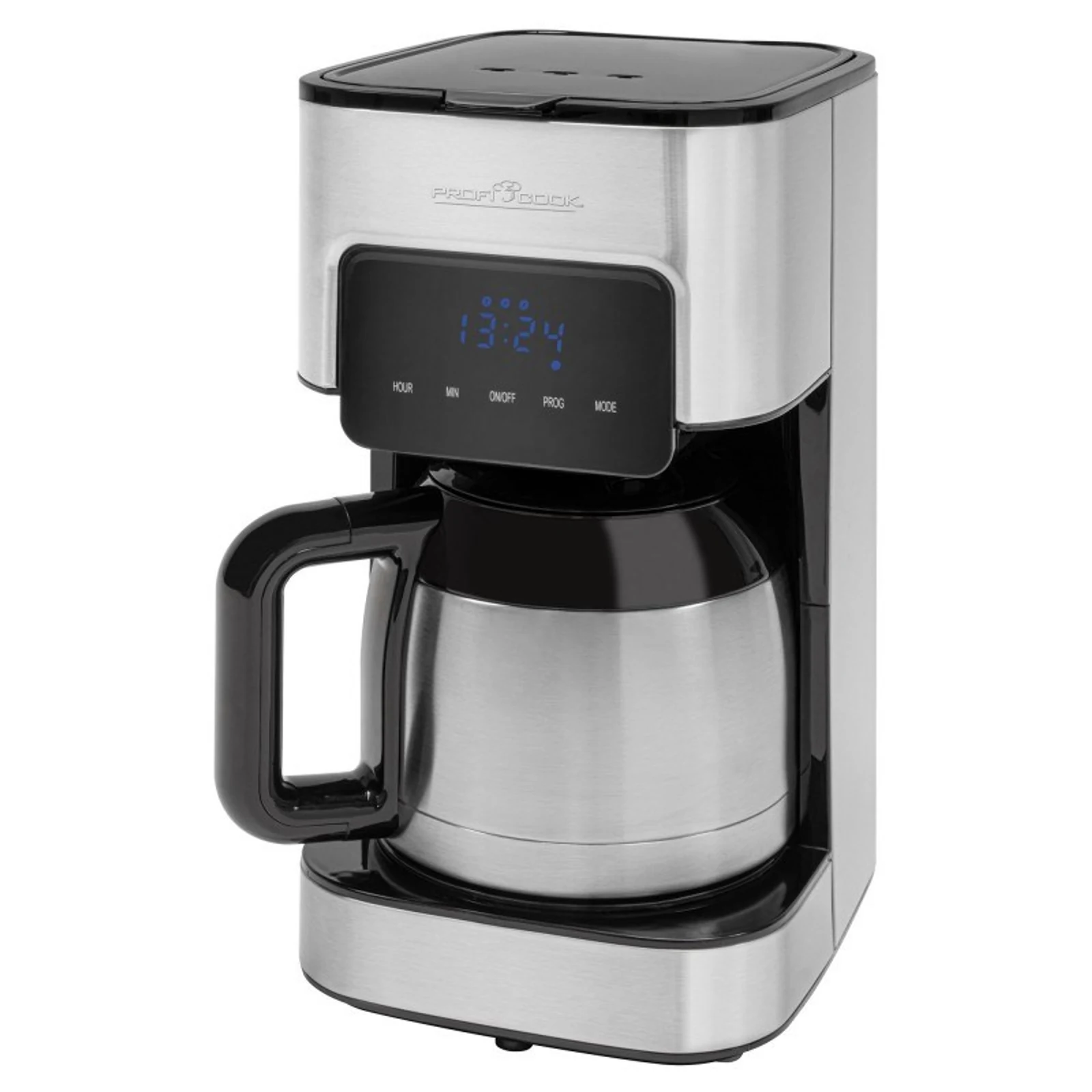 Ekspres przelewowy Proficook PC-KA 1191, 800W, 1,2l, LCD, czarny-srebrny — zdjęcie 1 z 3