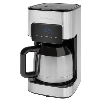 Ekspres przelewowy Proficook PC-KA 1191, 800W, 1,2l, LCD, czarny-srebrny
