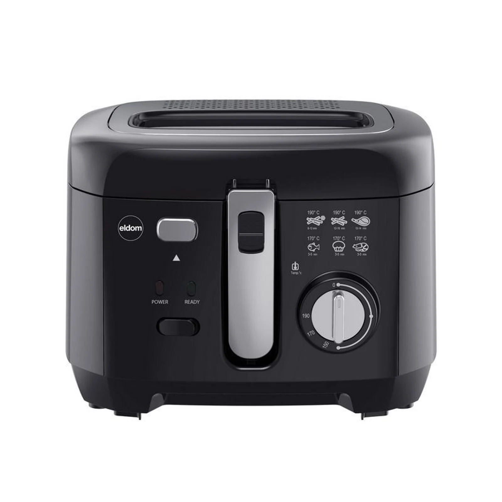 ELDOM Frytownica Freet FR18C - 1800W, 2,5l, czarna — zdjęcie 1 z 5