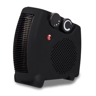 Termowentylator ELDOM HL8C 2000W, czarny, z płynną regulacją temperatury i termostatem