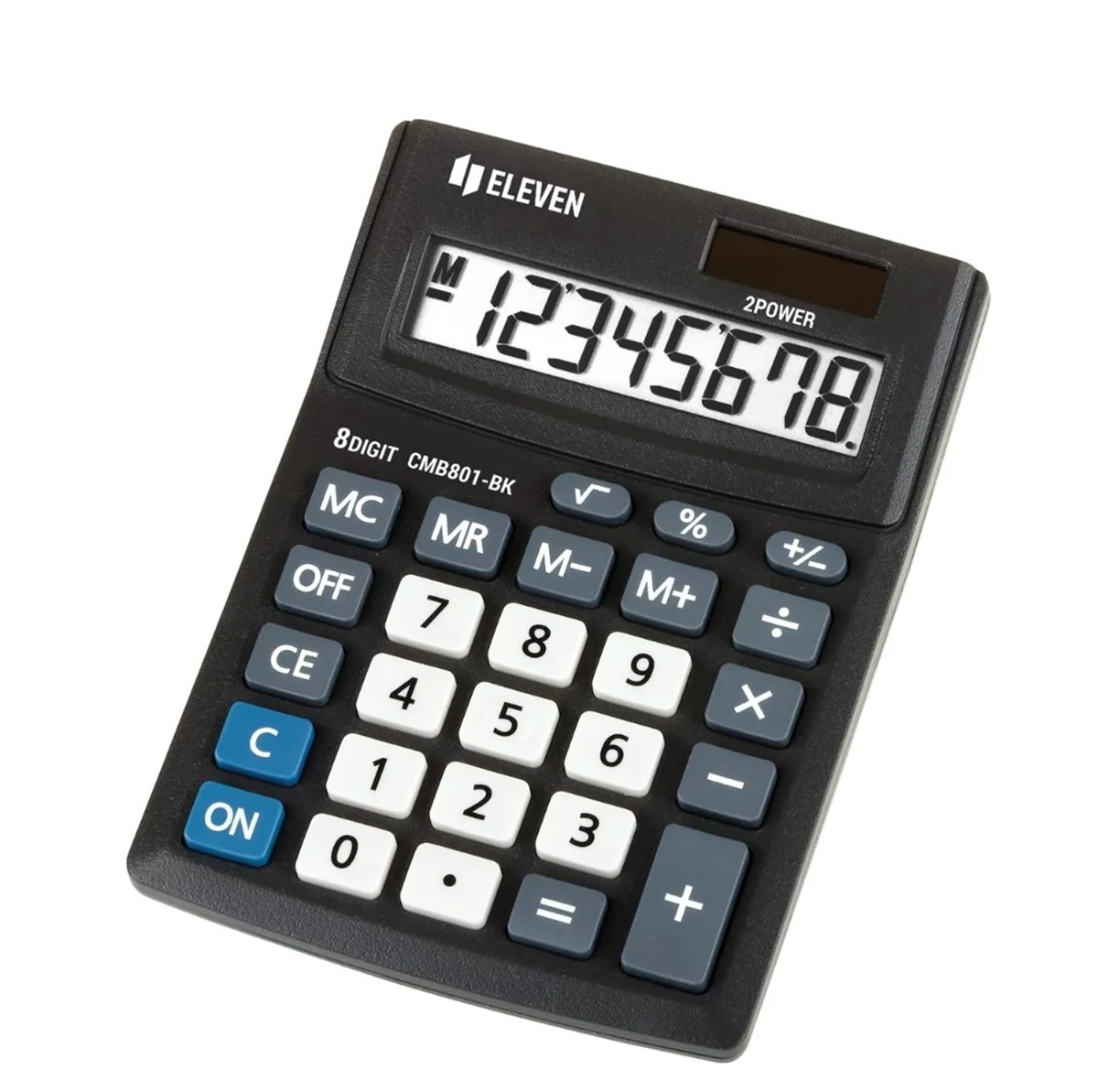 ELEVEN kalkulator biurowy CMB801-BK czarny