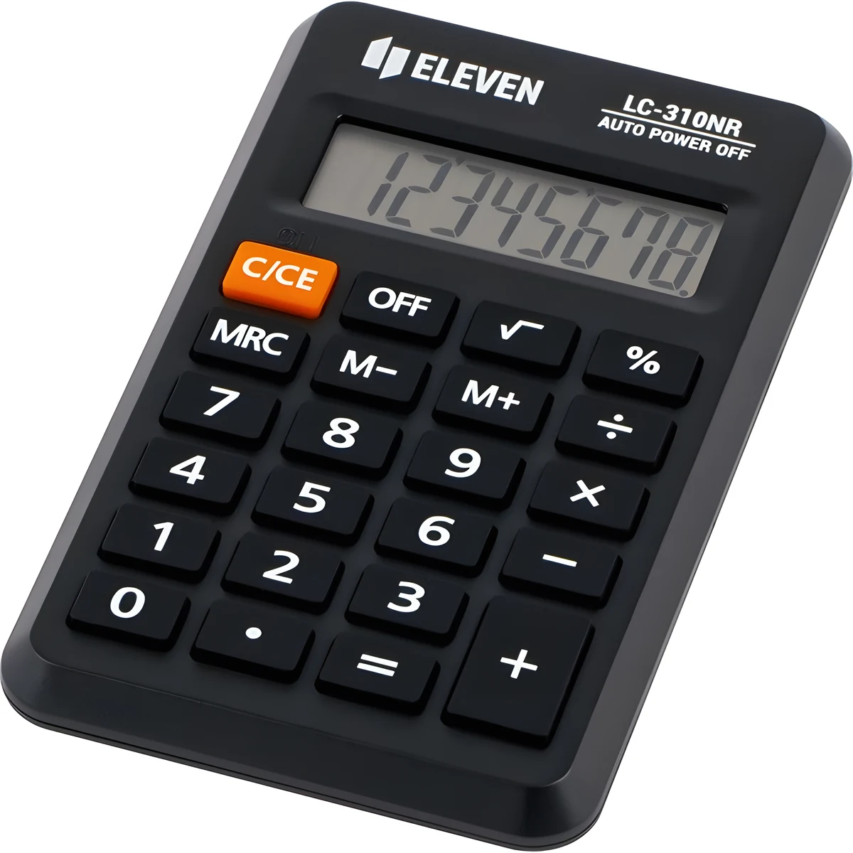 Eleven LC-310NR - Kalkulator Kieszonkowy Czarny