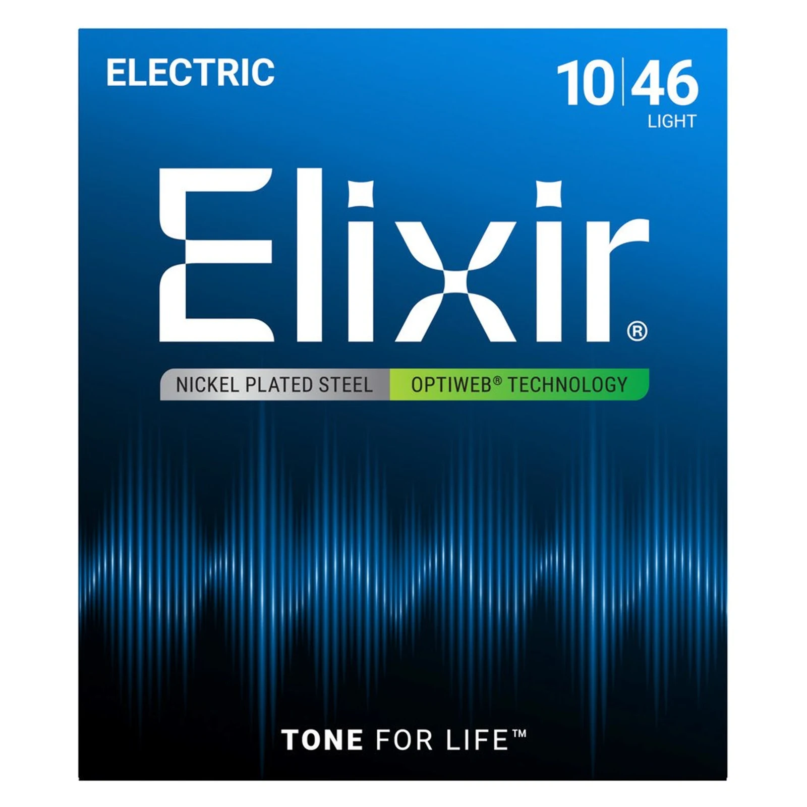 Elixir 19052 Optiweb Light - Struny do gitary elektrycznej 10-46 — zdjęcie 1 z 2