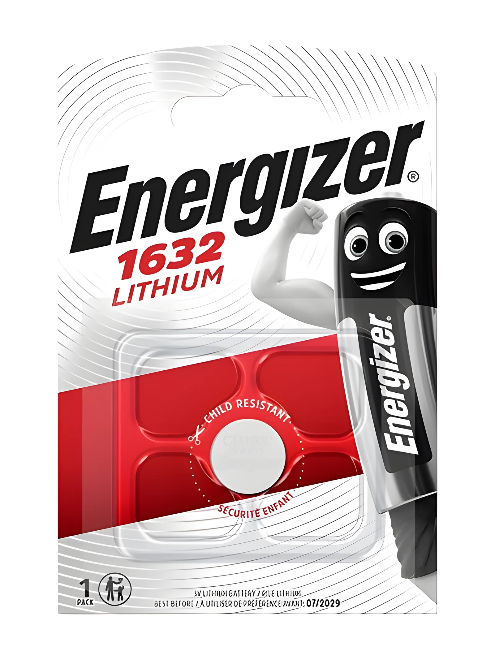 Energizer Bateria Lithium CR1632 3V