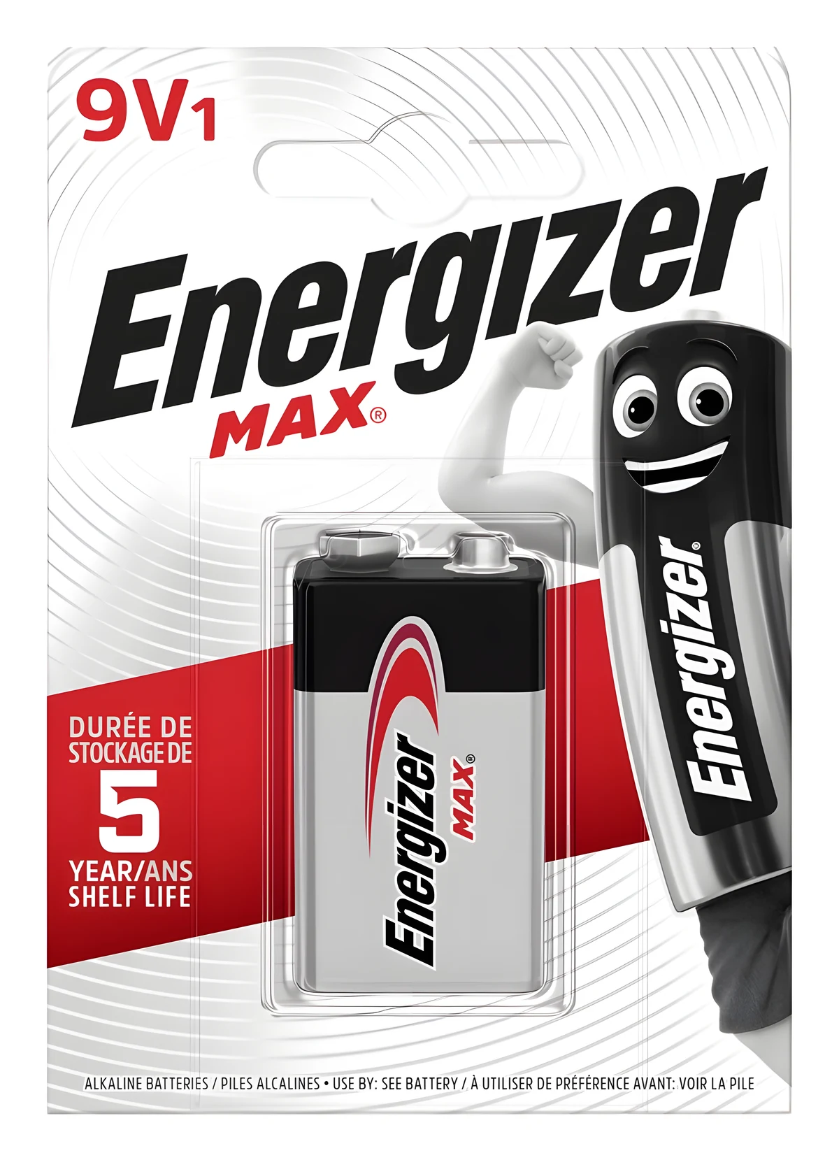 ENERGIZER BATERIA MAX 9V 6LR61, 1 szt.