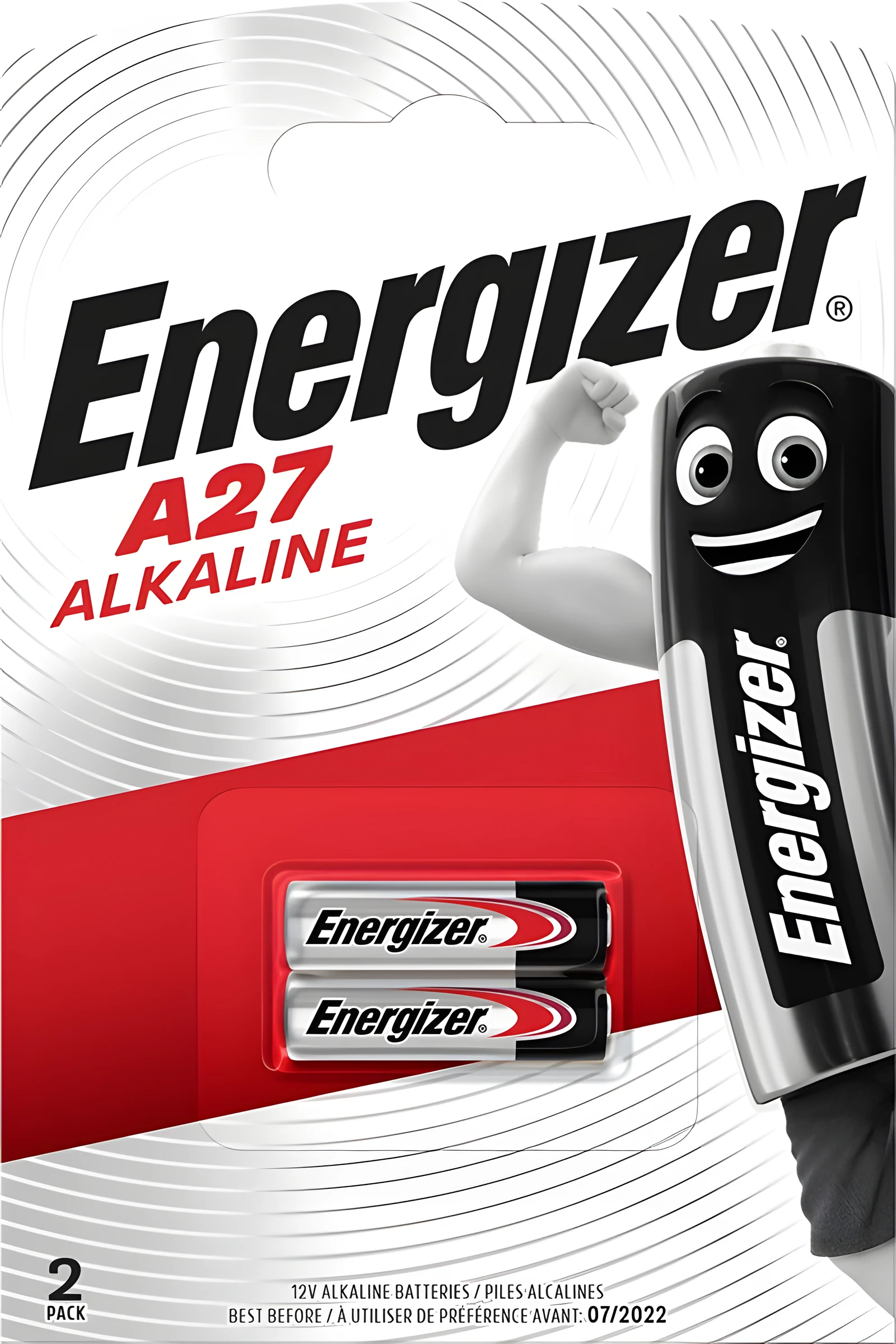 Energizer Baterie A27 27A 12V 2 Sztuki — zdjęcie 1 z 2