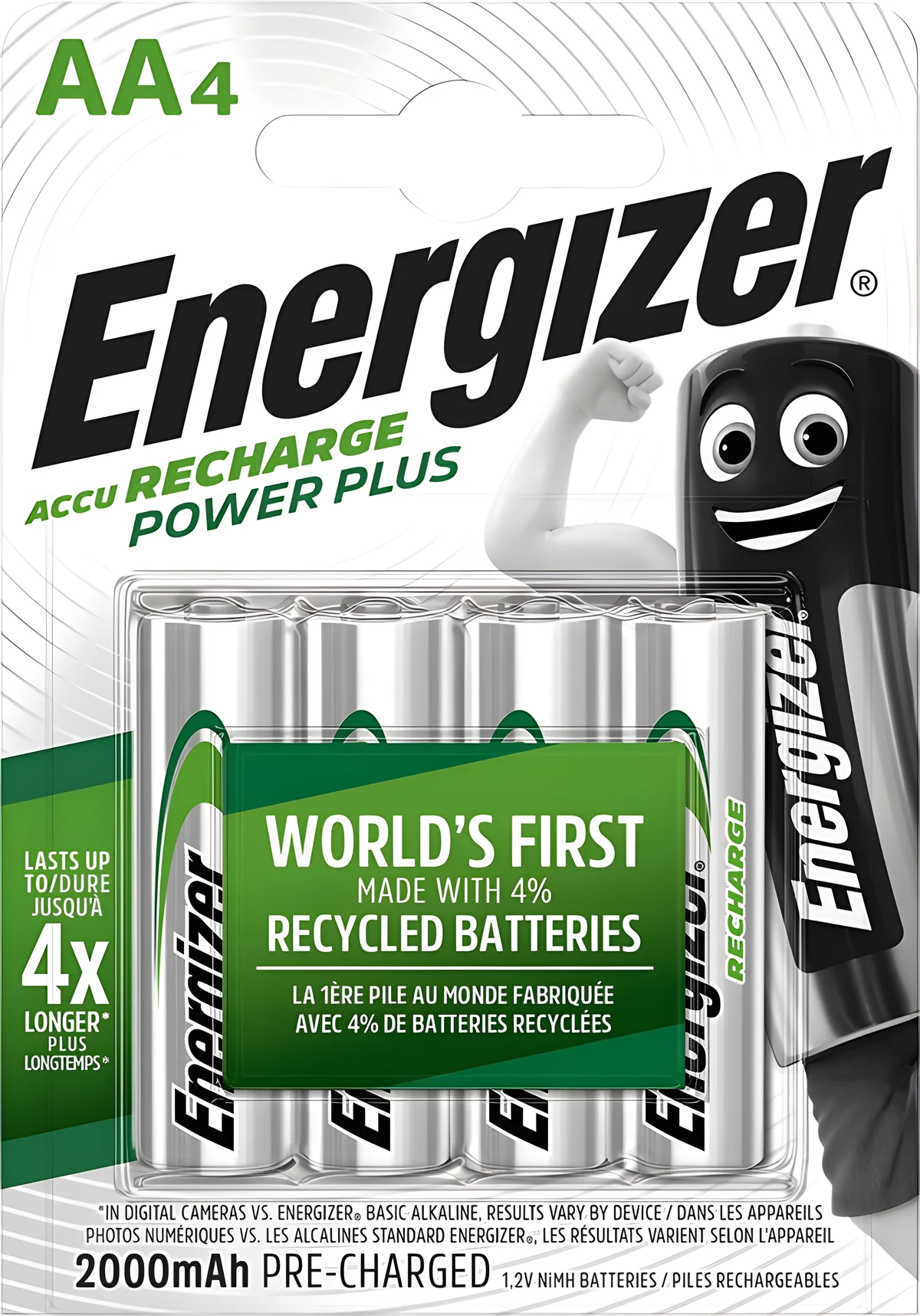 ENERGIZER Power Plus AA 2000mAh - 27g