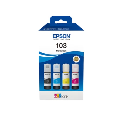 Tusz Epson CMYK C13T00S64A do drukarek EcoTank L5296, L5290, L3266