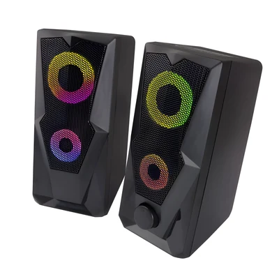 Głośniki USB 2.0 ESPERANZA BAILA EGS103 z podświetleniem LED RAINBOW