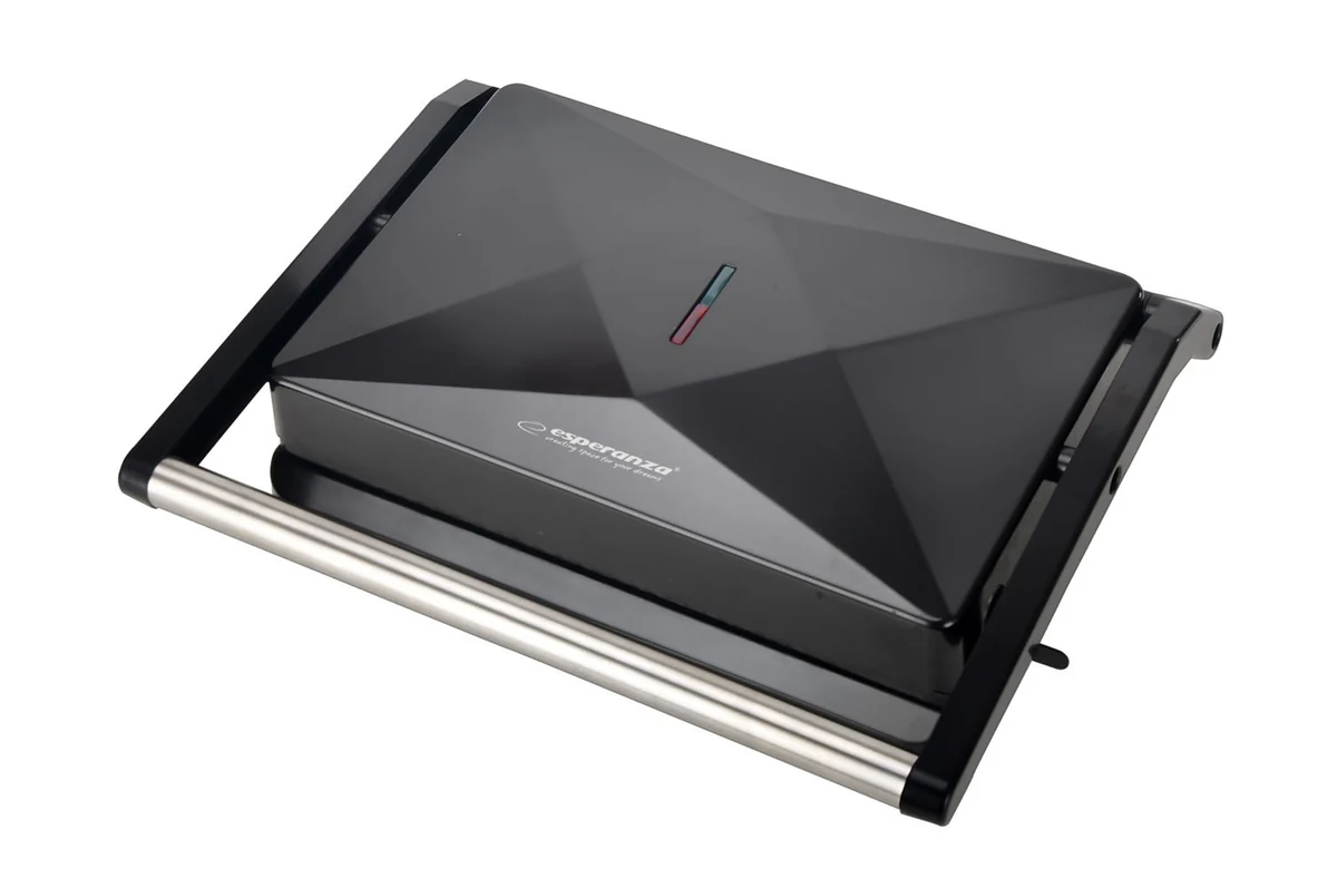 ESPERANZA GRILL KONTAKTOWY PEPERONE 850W CZARNY
