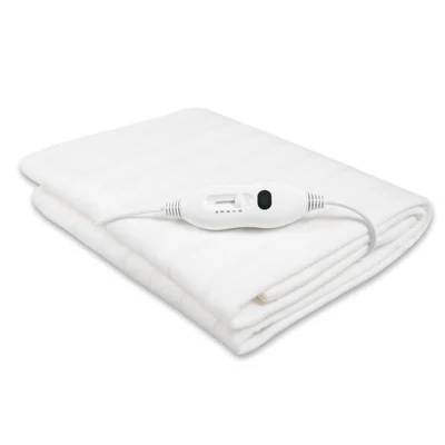 ESPERANZA Koc Elektryczny Satin Biały EHB002