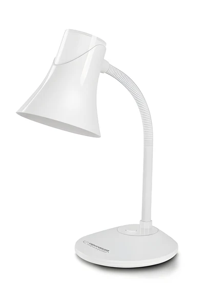 Lampka biurkowa Esperanza Polaris biała ELD111W