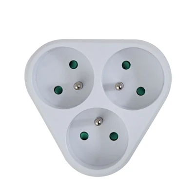 Rozgałęźnik elektryczny Esperanza ELK303W 3 gniazda biały