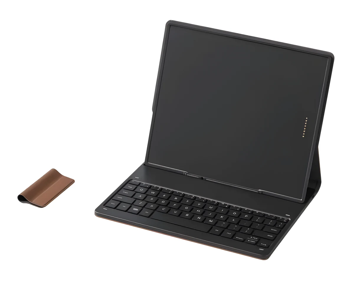 Etui magnetyczne Onyx Note Air 5 C brown z klawiaturą