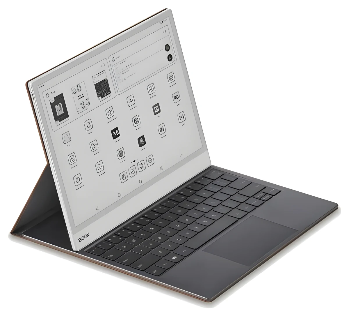 Etui magnetyczne Onyx Note Max/Tab X C brown z klawiaturą