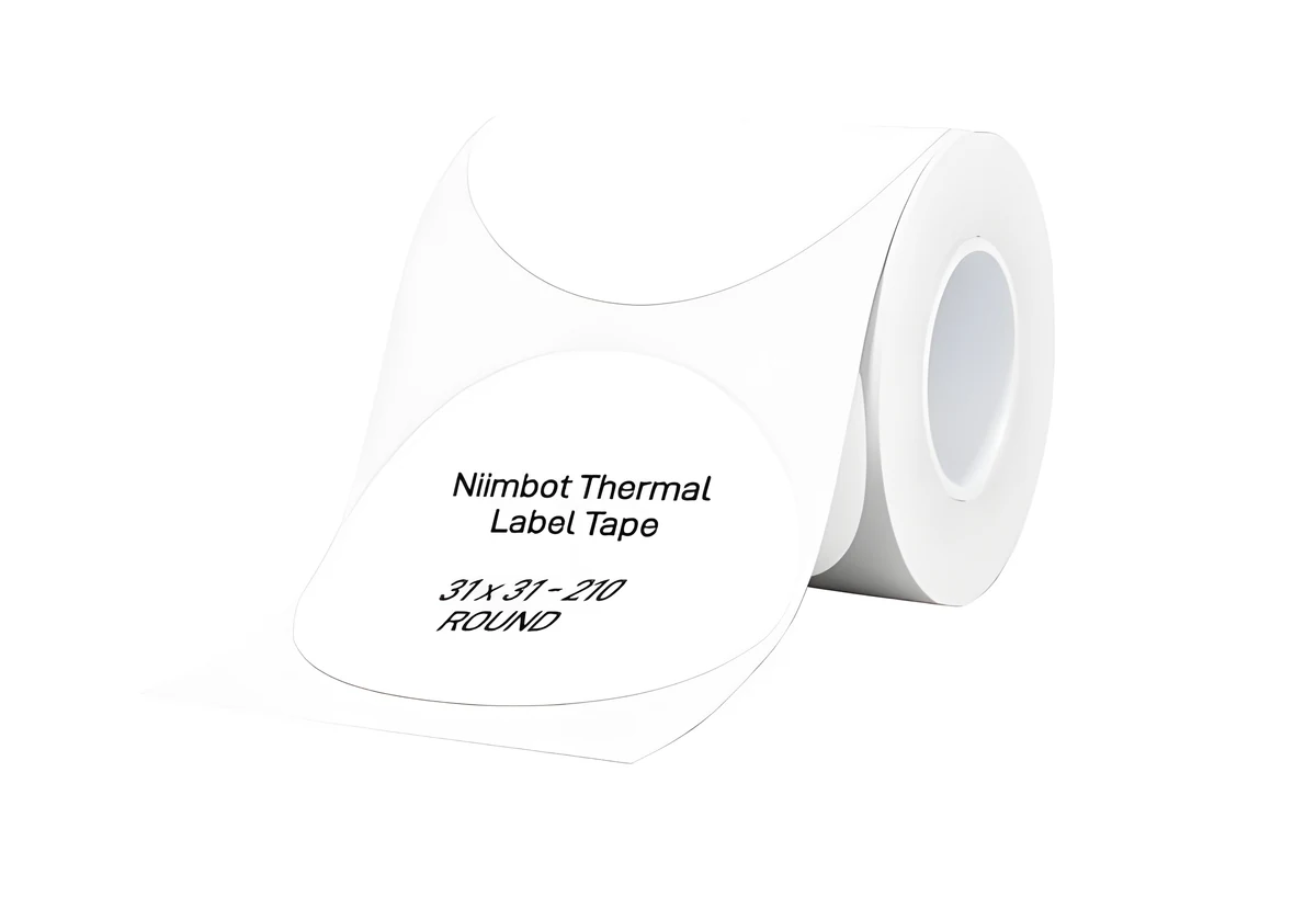 Etykiety termiczne Niimbot T31*31 Round -210White