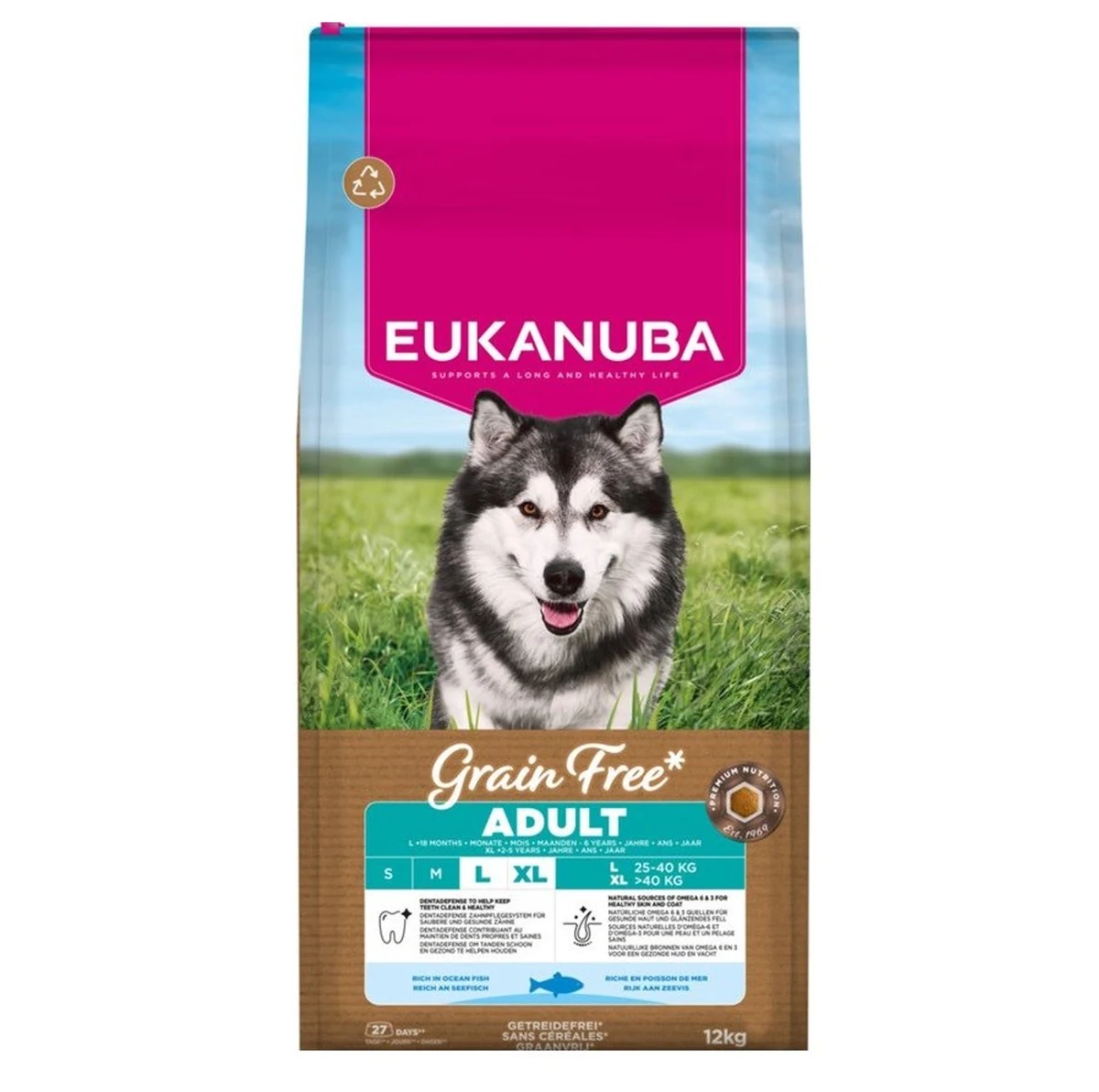 EUK DOG AD LR GF OF 12KG - Karma Sucha