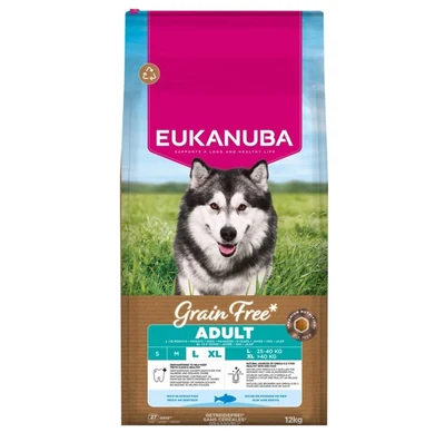 Karma Sucha dla Psa EUK ADULT LARGE & RANGE GRAIN-FREE 12kg