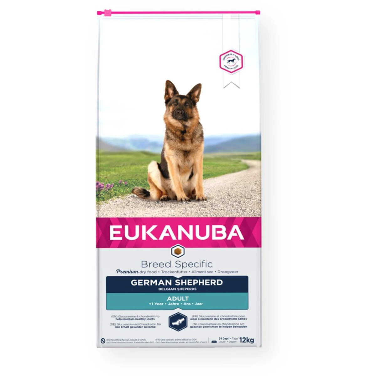 EUKANUBA Adult German Shepherd - sucha karma 12 kg