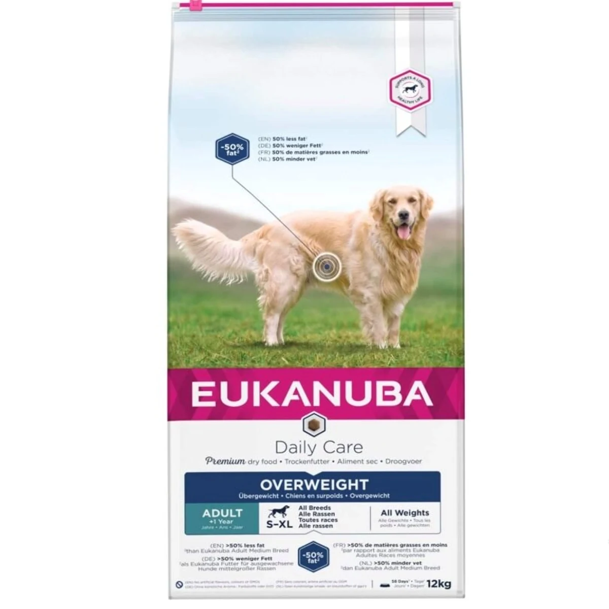 Eukanuba Special Care overweight adult all breed 12kg