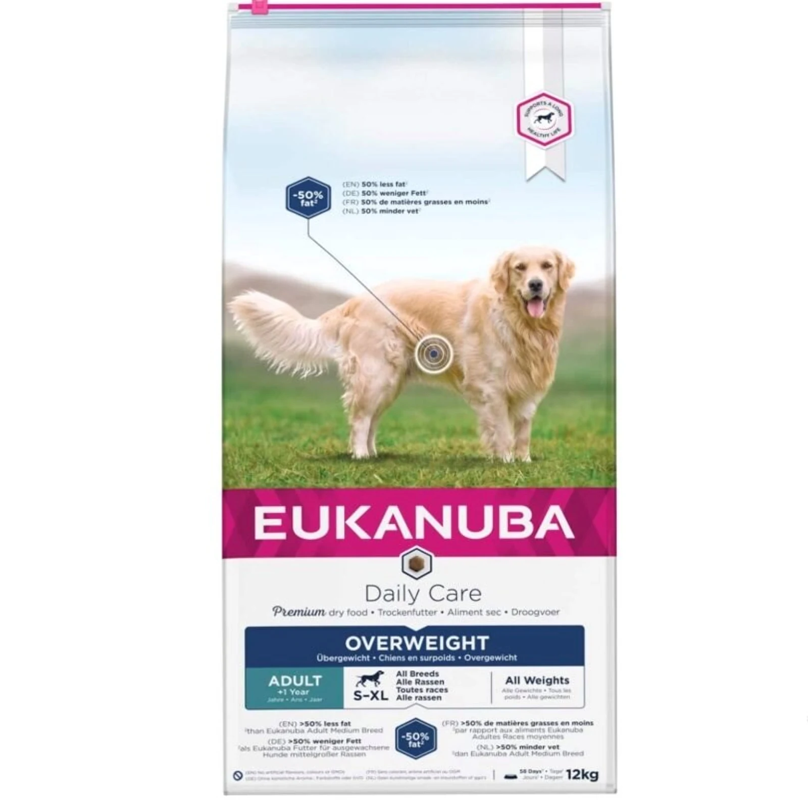 Eukanuba Special Care overweight adult all breed 12kg