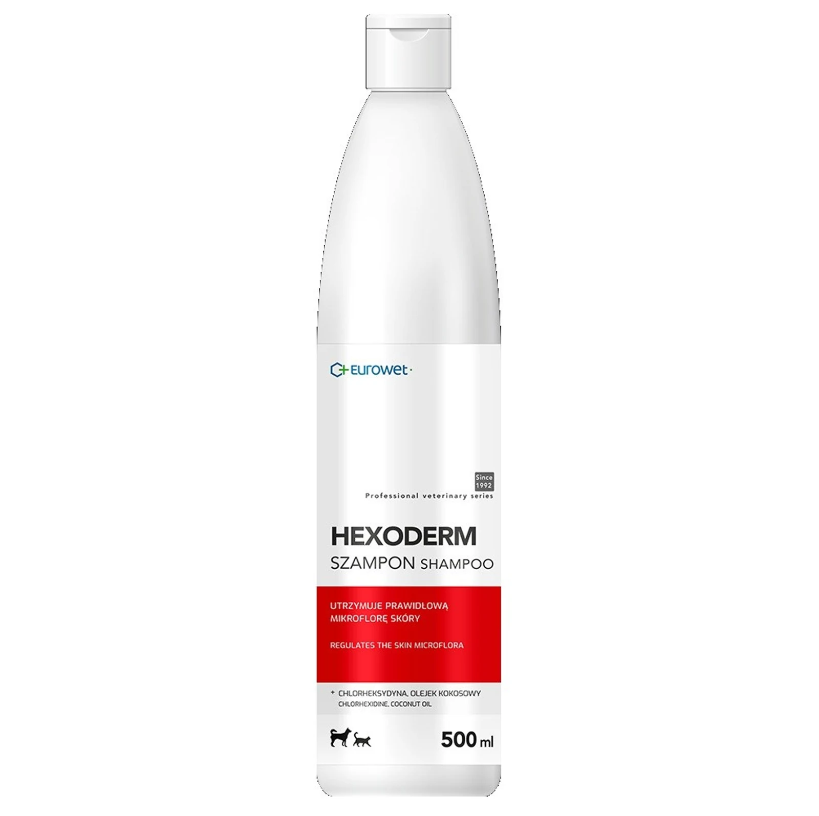 Eurowet Hexoderm szampon 200ml dla psa i kota