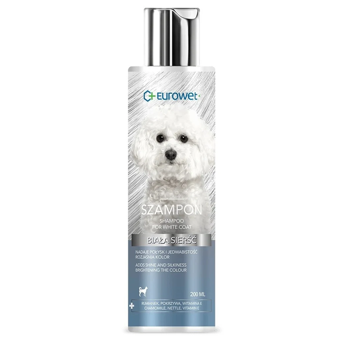 Eurowet Szampon Biała sierść 200ml