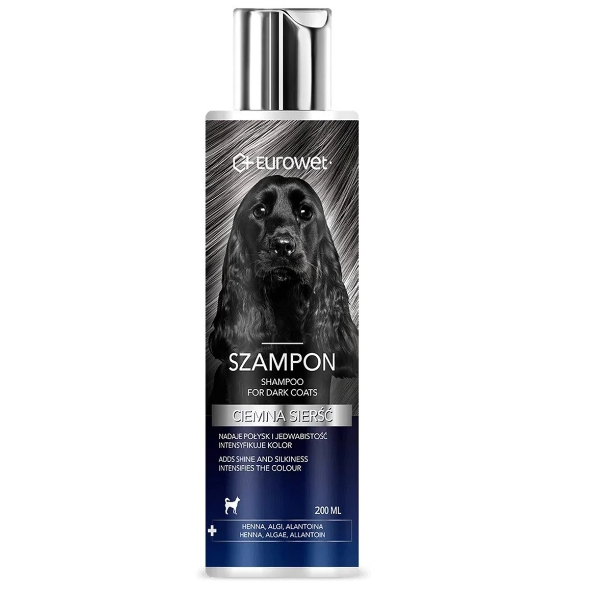 Eurowet Szampon Ciemna sierść 200ml