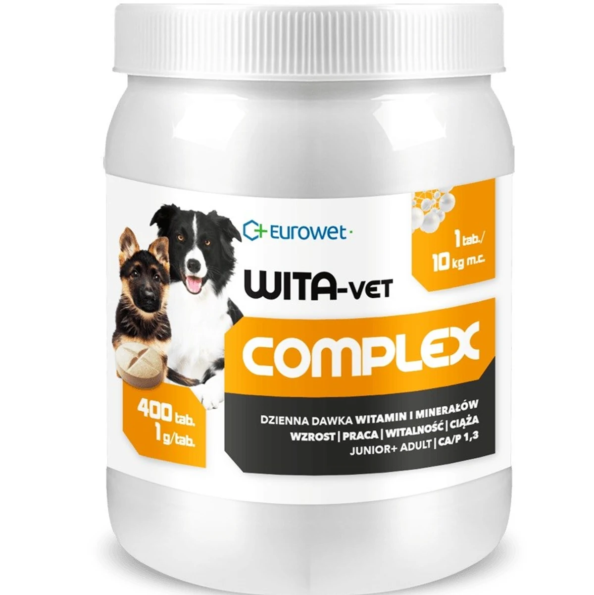 Eurowet Wita-Vet Complex 1g 400szt dla Psa