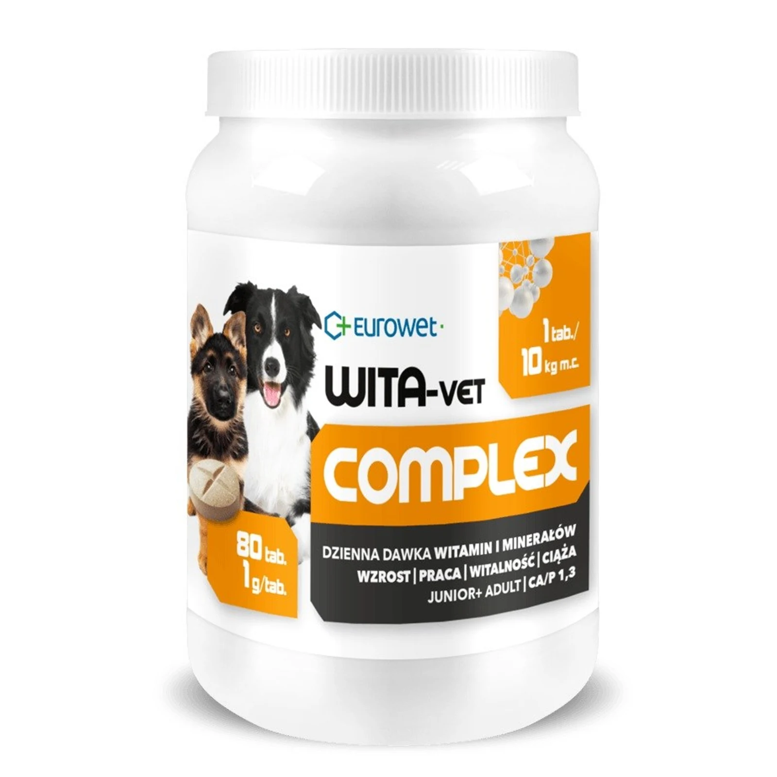 Eurowet Wita-Vet Complex 1g 80szt dla psa