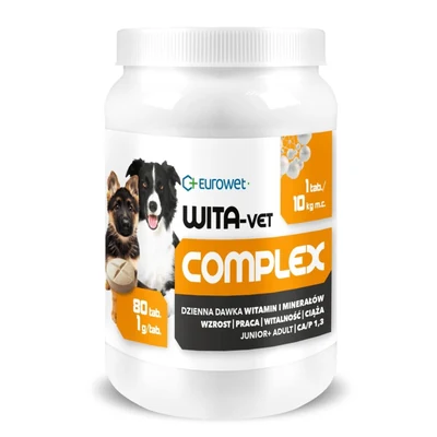 Eurowet Wita-Vet Complex 1g 80szt dla psa