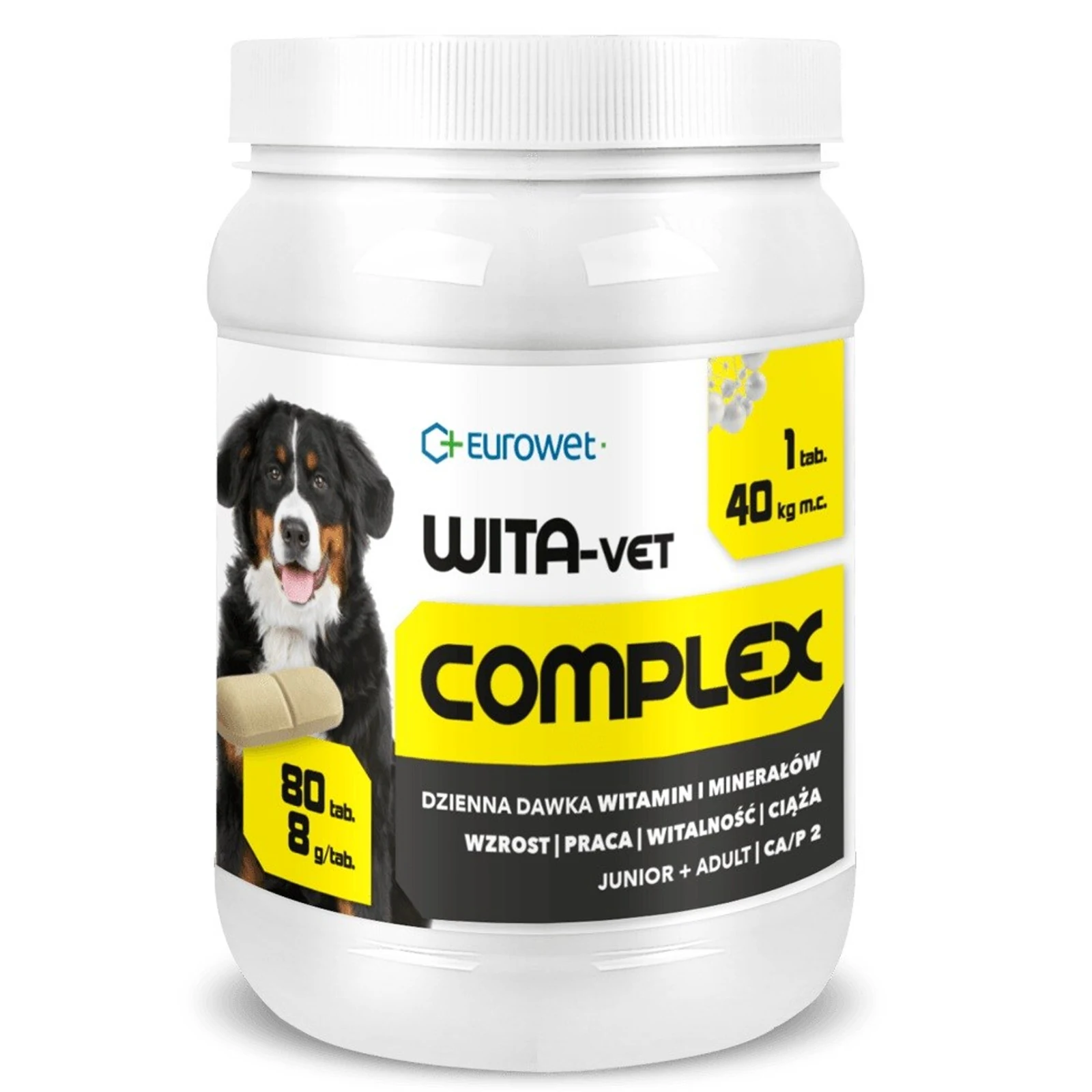 Eurowet Wita-Vet Complex 8g 80szt dla psów