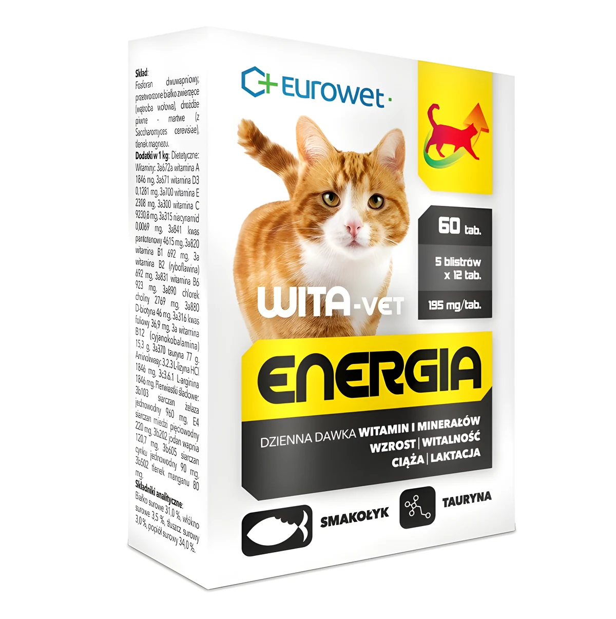 Eurowet Wita-Vet Energia 60szt/5blistrów