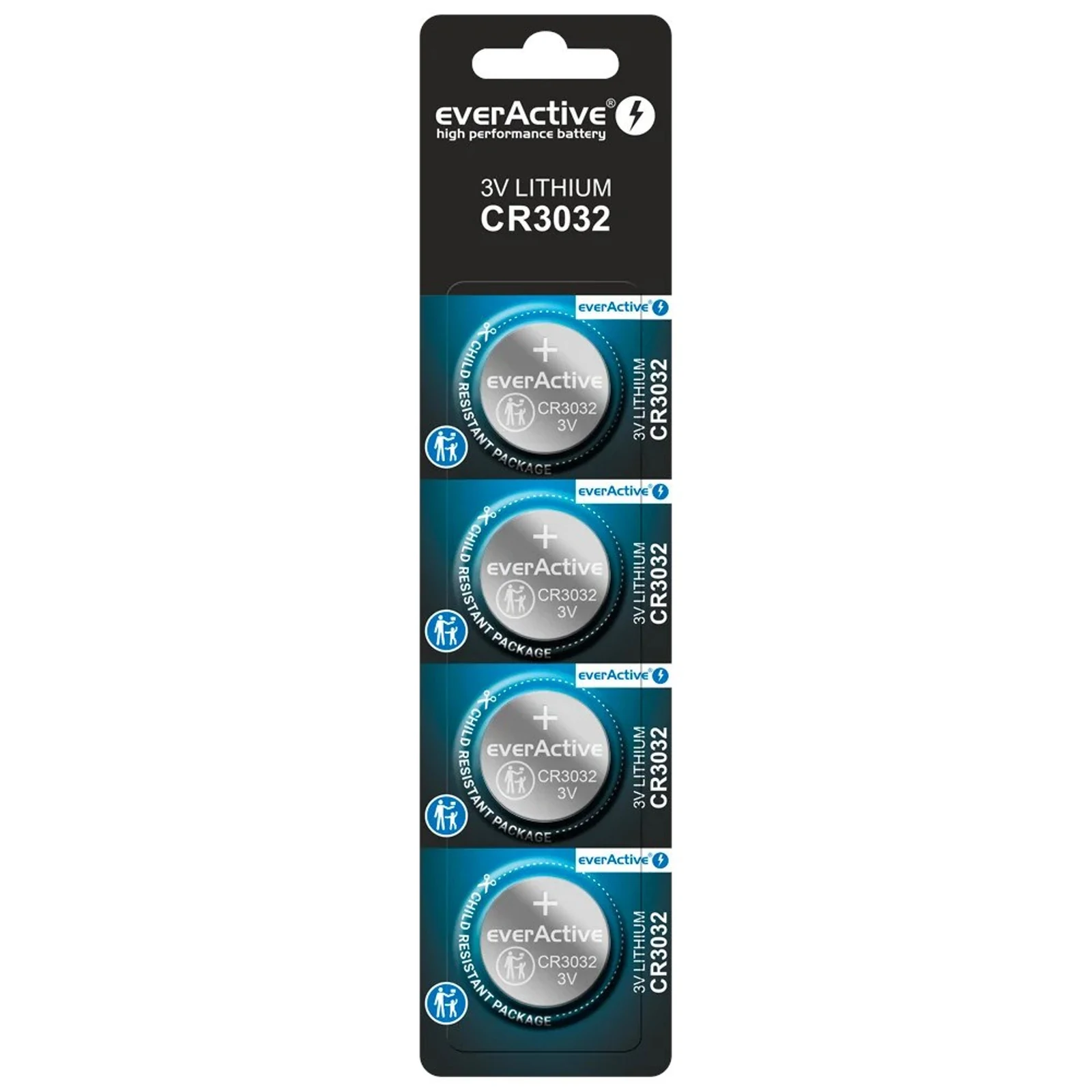 EVERACTIVE BATERIA LITOWA CR3032 4 SZT. — zdjęcie 1 z 2
