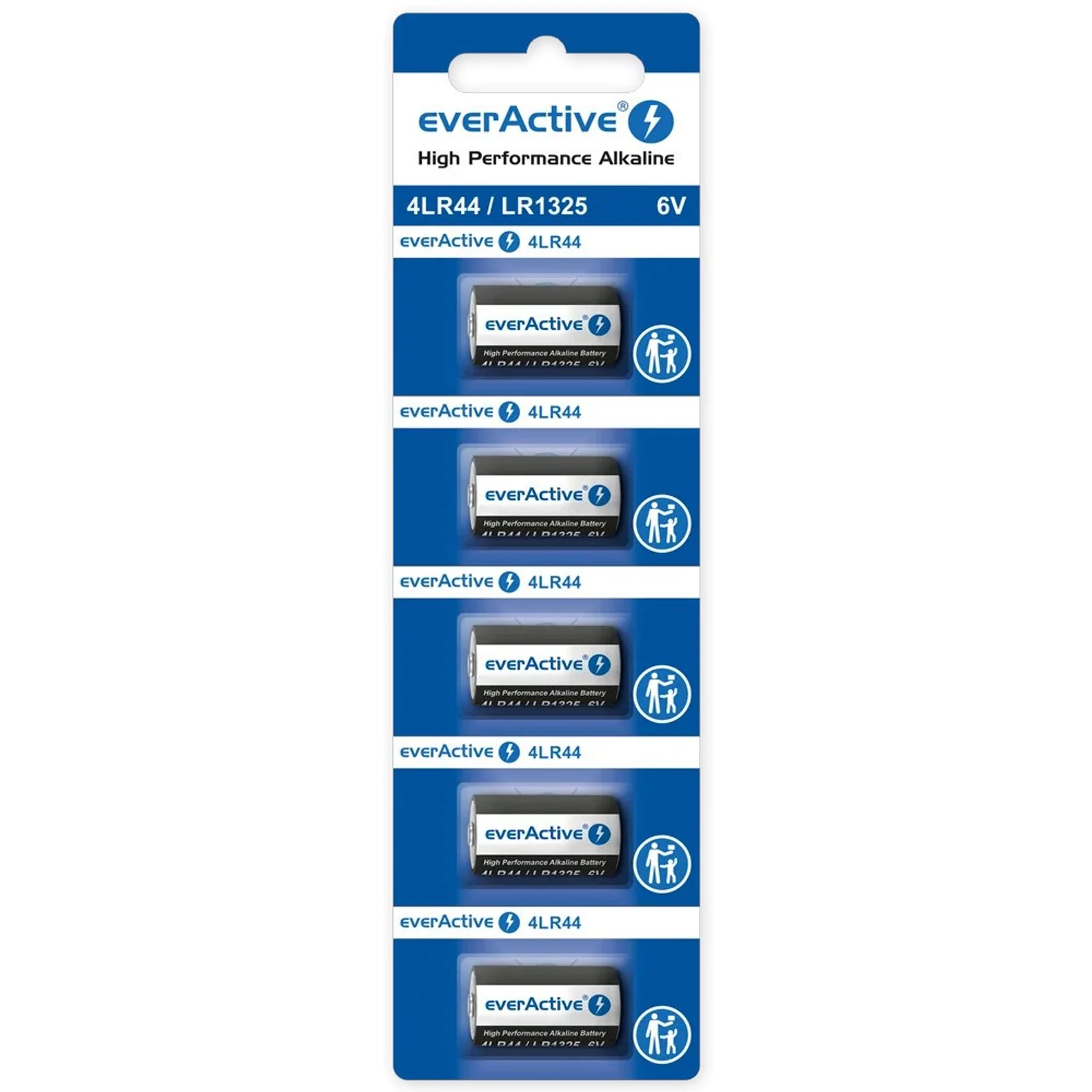 EVERACTIVE BATERIE 4LR44BL5 5 Sztuk — zdjęcie 1 z 2