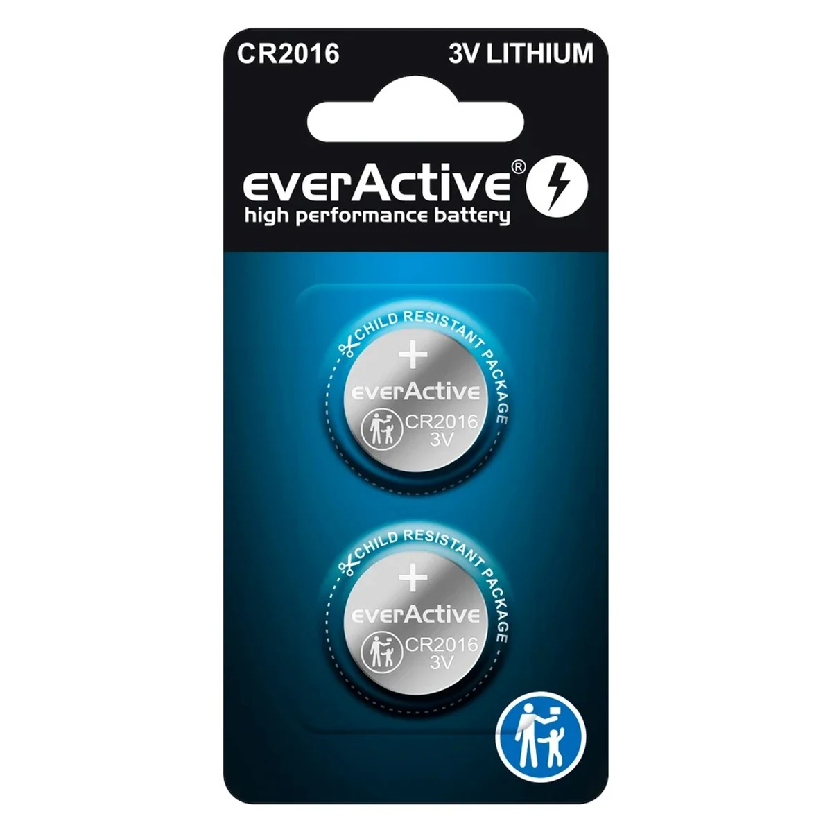 EVERACTIVE Baterie Litowe Mini CR2016 2 Szt.