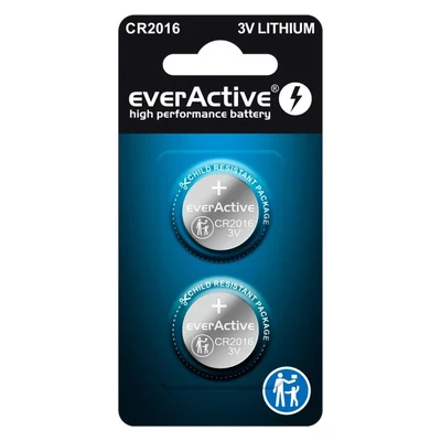 EVERACTIVE Baterie Litowe Mini CR2016 2 Szt.