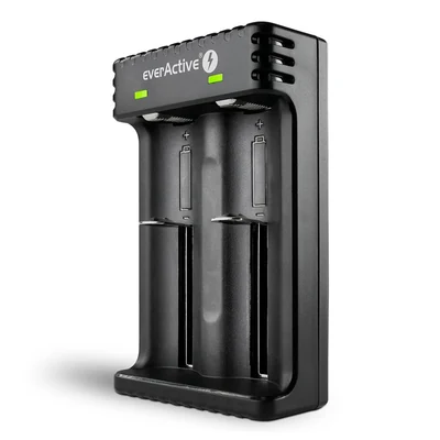 EVERACTIVE LC200 - Ładowarka CYLINDRYCZNYCH LI-ION