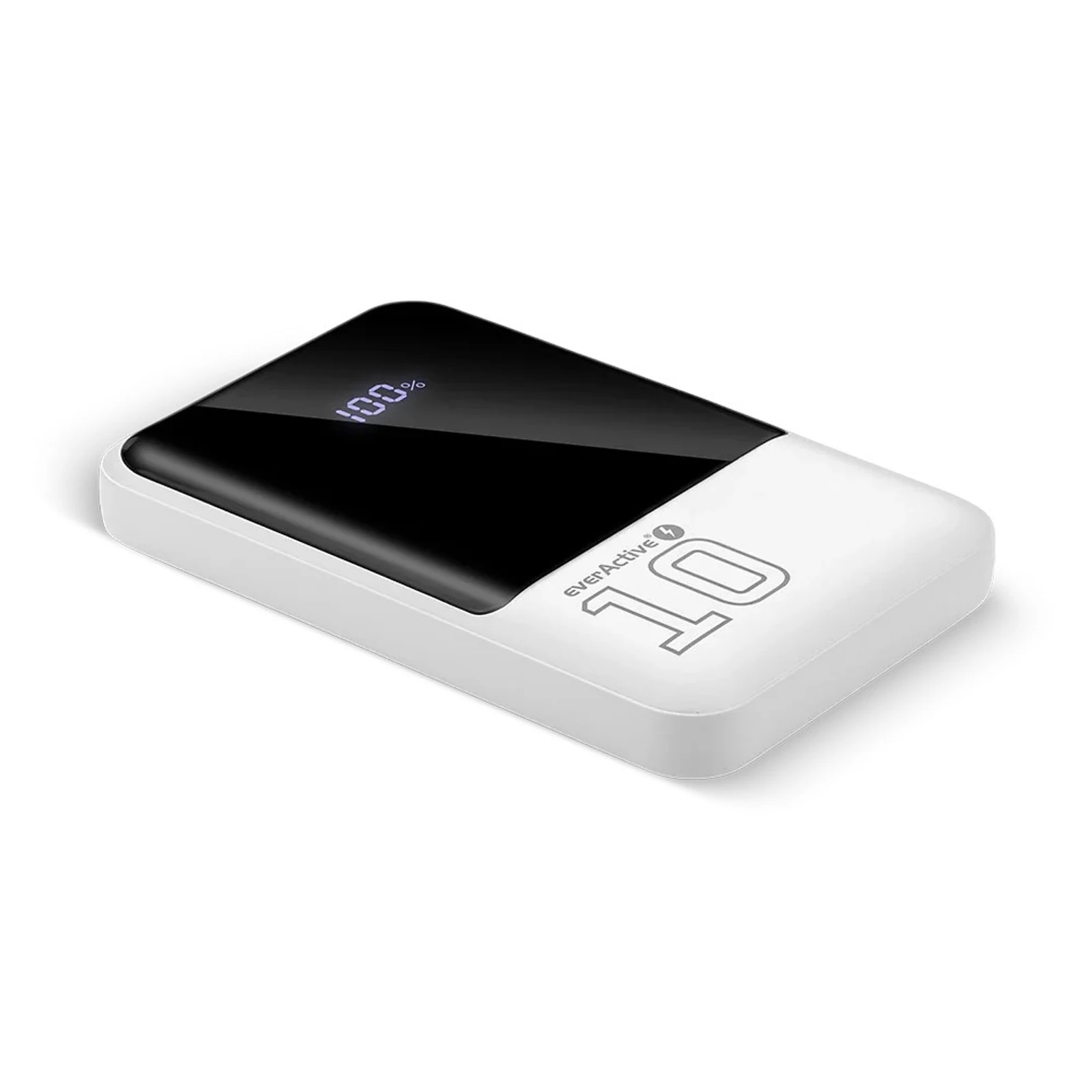 EVERACTIVE POWERBANK 10000mAh, 2x USB, 1x USB-C, QC4+ — zdjęcie 1 z 8