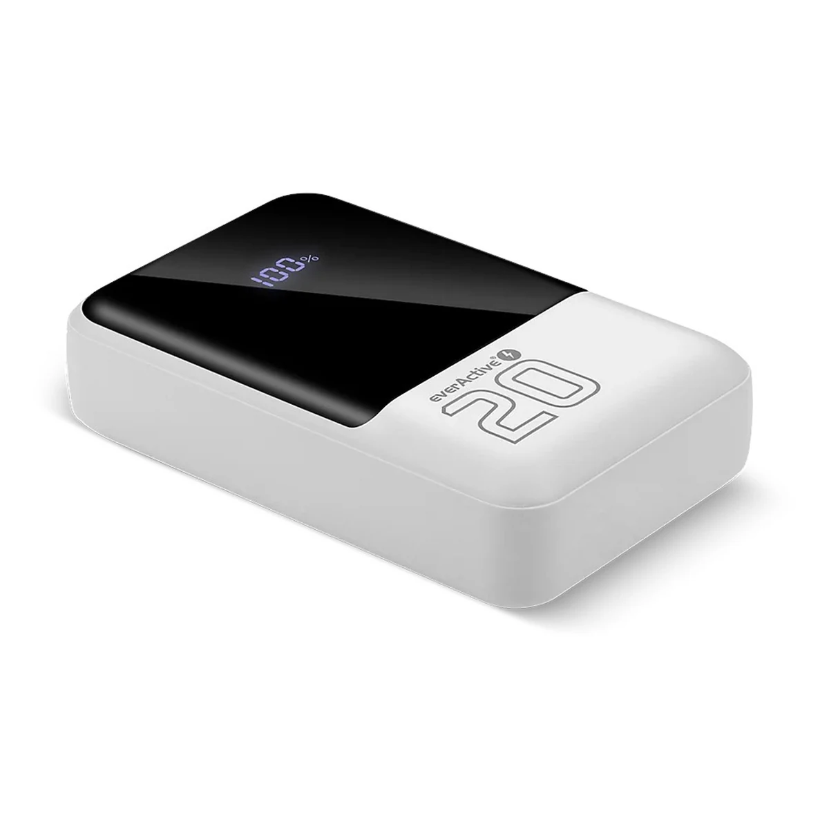 EVERACTIVE POWERBANK 20000mAh, 2x USB, 1x USB-C, QC4+
