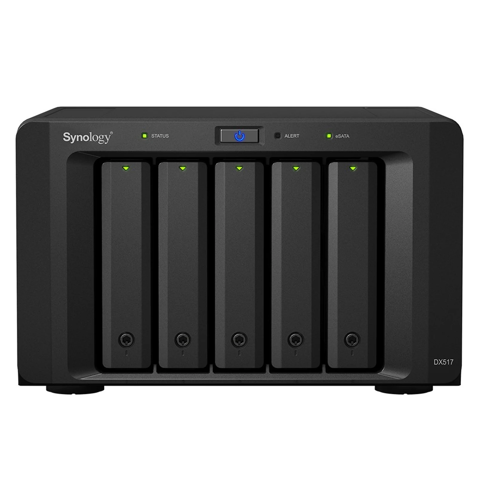 Dysk rozszerzający Synology DX517; 5x HDD/SSD; kompatybilny z DS923+, DS723+, DS1522+ — zdjęcie 1 z 6