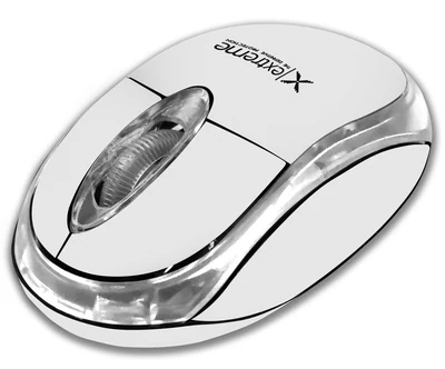 Mysz bezprzewodowa Cygnus XM106W, biała, Bluetooth, 3D
