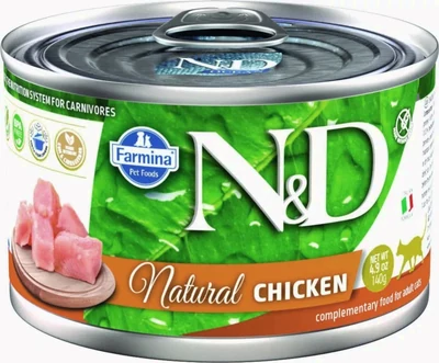 Karma mokra dla kota Farmina N&D Natural Kurczak 140g